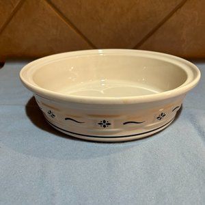Longaberger Woven Traditions Classic Blue Pottery 2 quart casserole - no lid